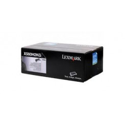 Lexmark X560H2KG Black High Yield Original Toner Cartridge (10000 Pages) for Lexmark X560, X560de, X560dn, X560n